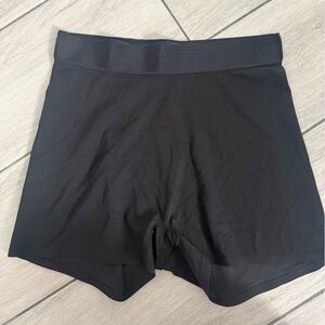 Victoria's Secret Women Black Solid Ultimate Bike Shorts Size XL